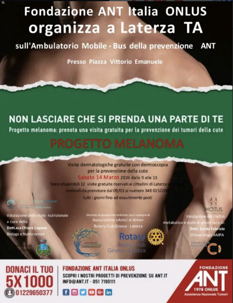 La prevenzione scende in piazza
